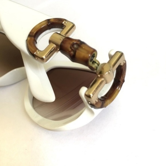 gucci glasses bamboo frame